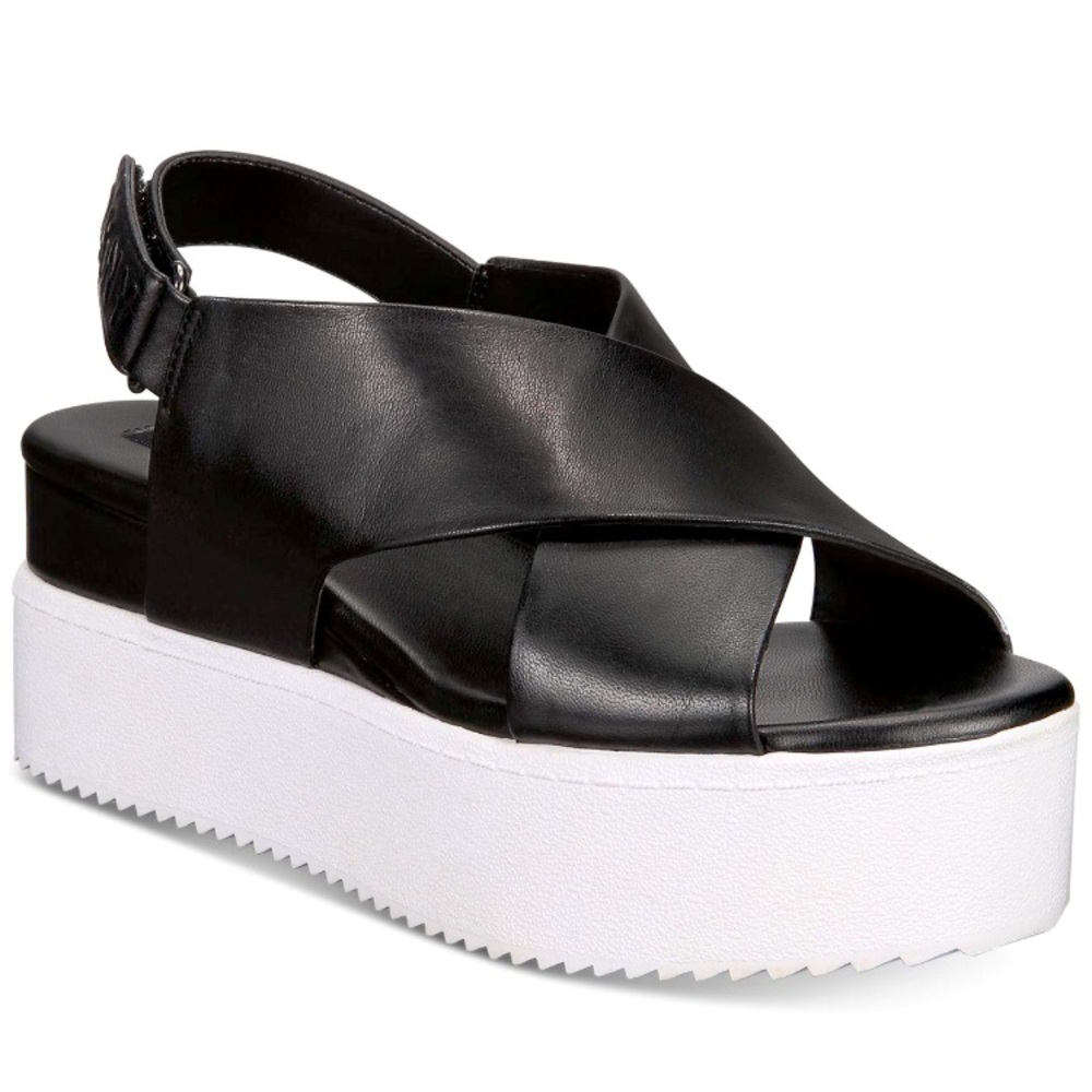 DKNY Womens Carina Platform Sandals